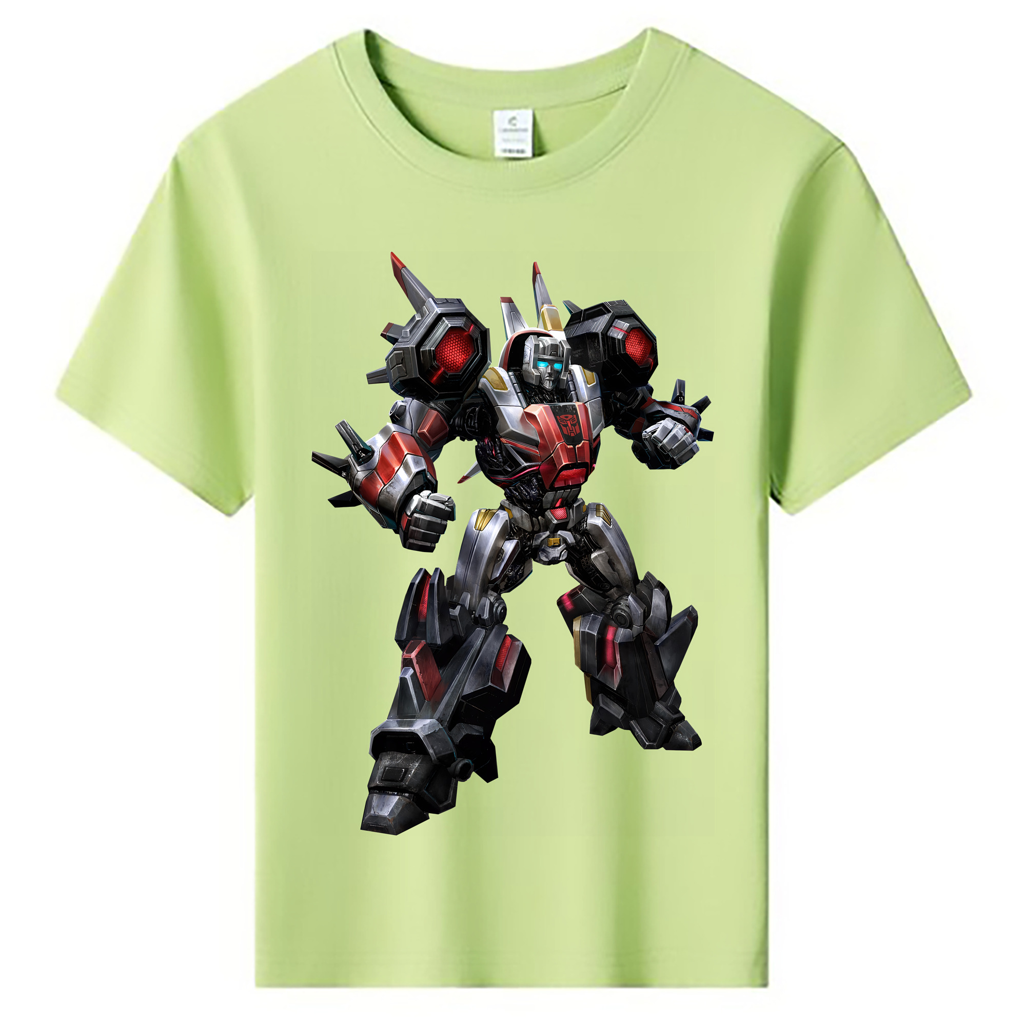 （画像用） Transformers トランスフォーマー 綿100％キッズTシャツ（フロントプリント）